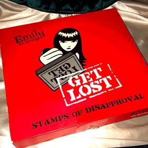 New Emily the strange stamps of disapproval💔🐈‍⬛